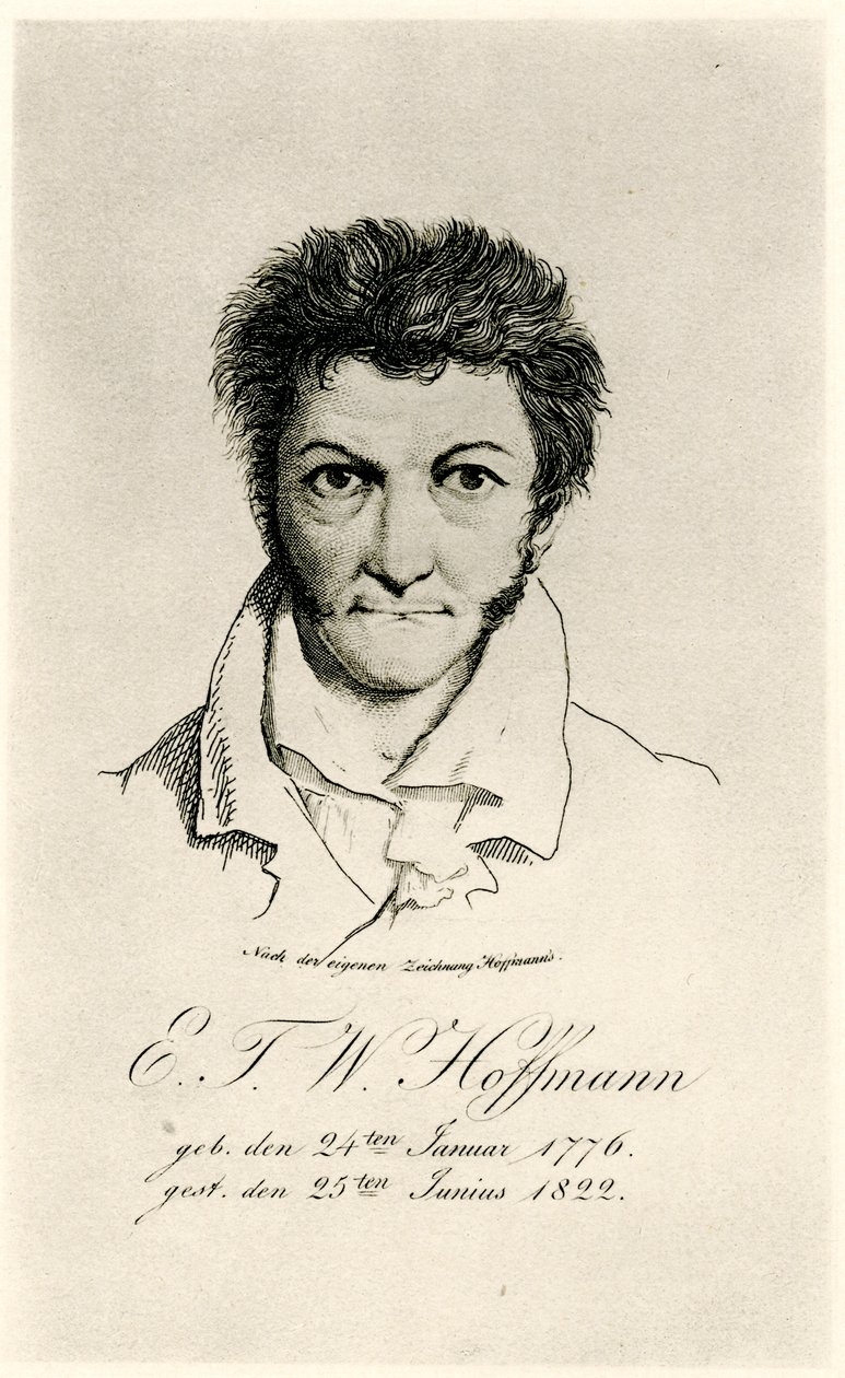 إرنست ثيودور أماديوس هوفمان (1776-1822) 1884-90 (نوع ضوئي) بواسطة المدرسة الألمانية