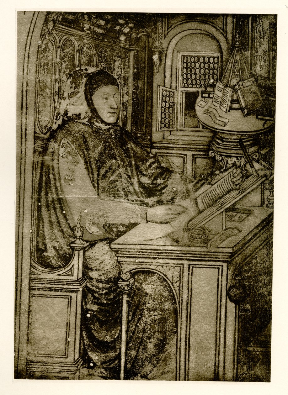 فرانشيسكو بتراركا ، 1884-90 (صورة ضوئية) بواسطة المدرسة الألمانية