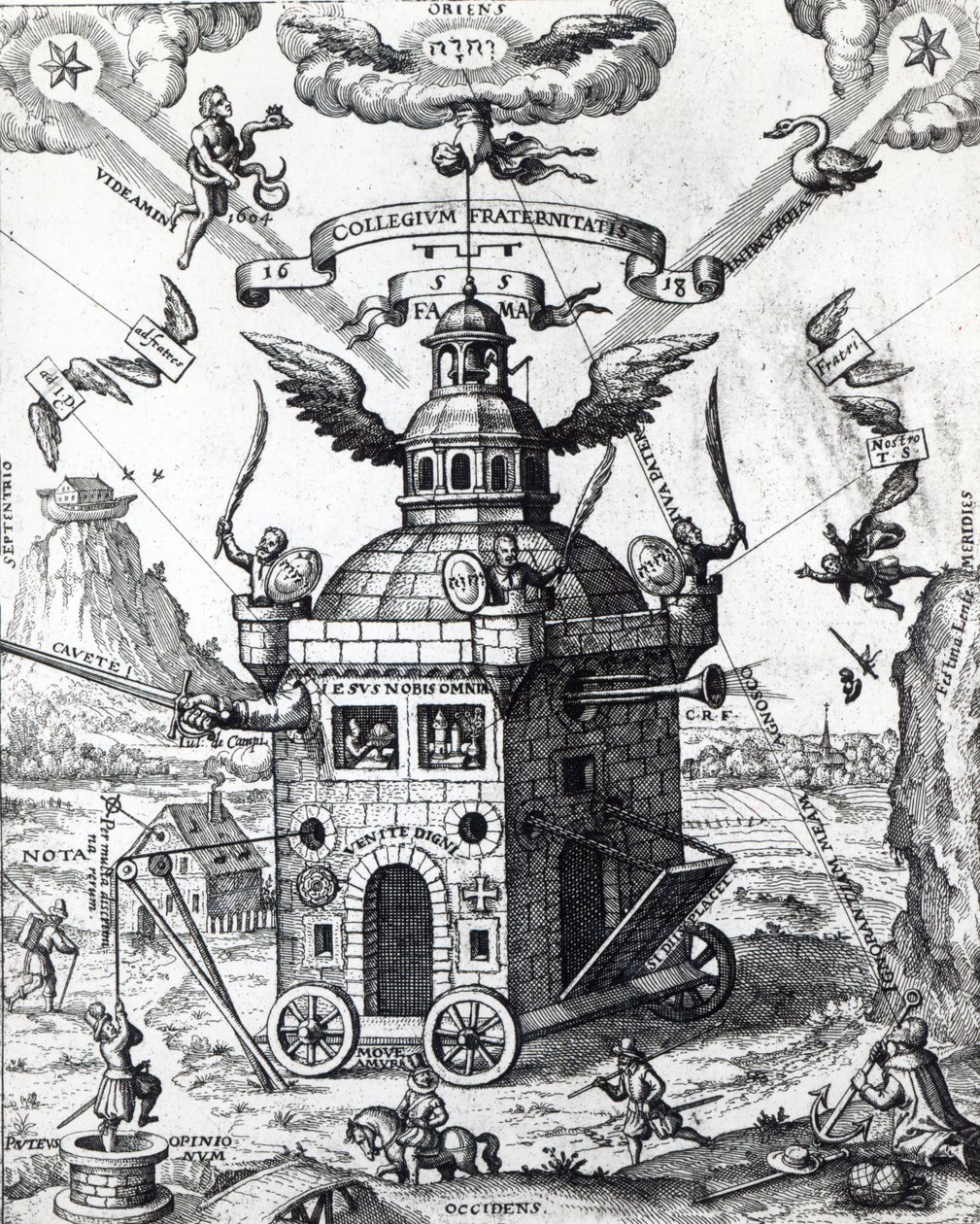 صورة لأخوية الكلية في الشهرة بقلم ثيوفيلوس شويغهاردت ، 1618 بواسطة المدرسة الألمانية