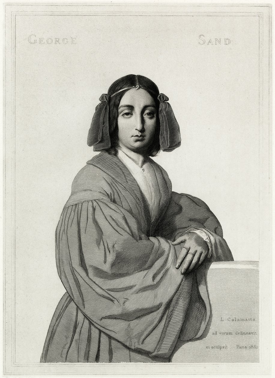 جورج ساند ، 1884-1890 بواسطة المدرسة الألمانية