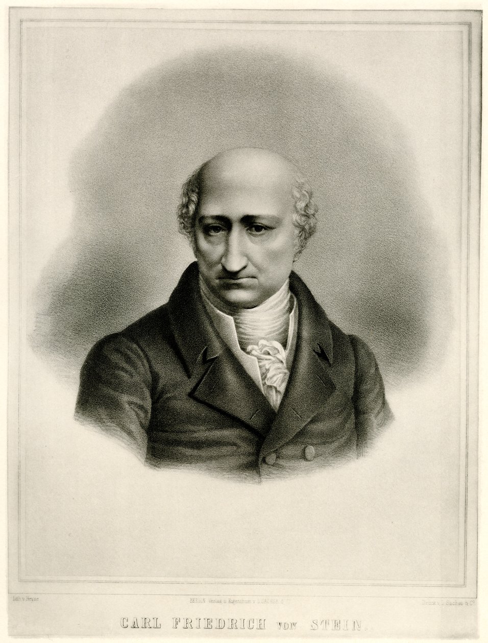 Heinrich Friedrich Karl Freiherr von und zum Stein بواسطة المدرسة الألمانية