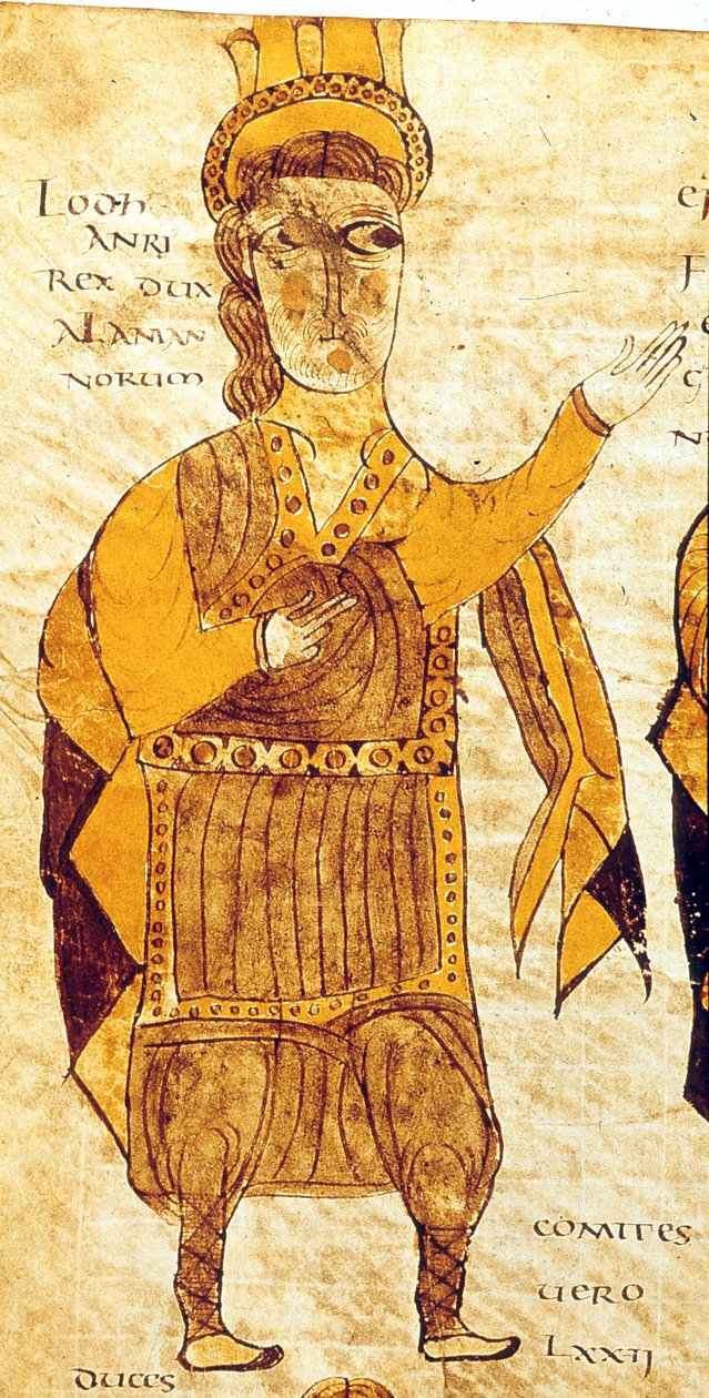 رسم توضيحي من Breviary of Alaric ، 506 بواسطة المدرسة الألمانية