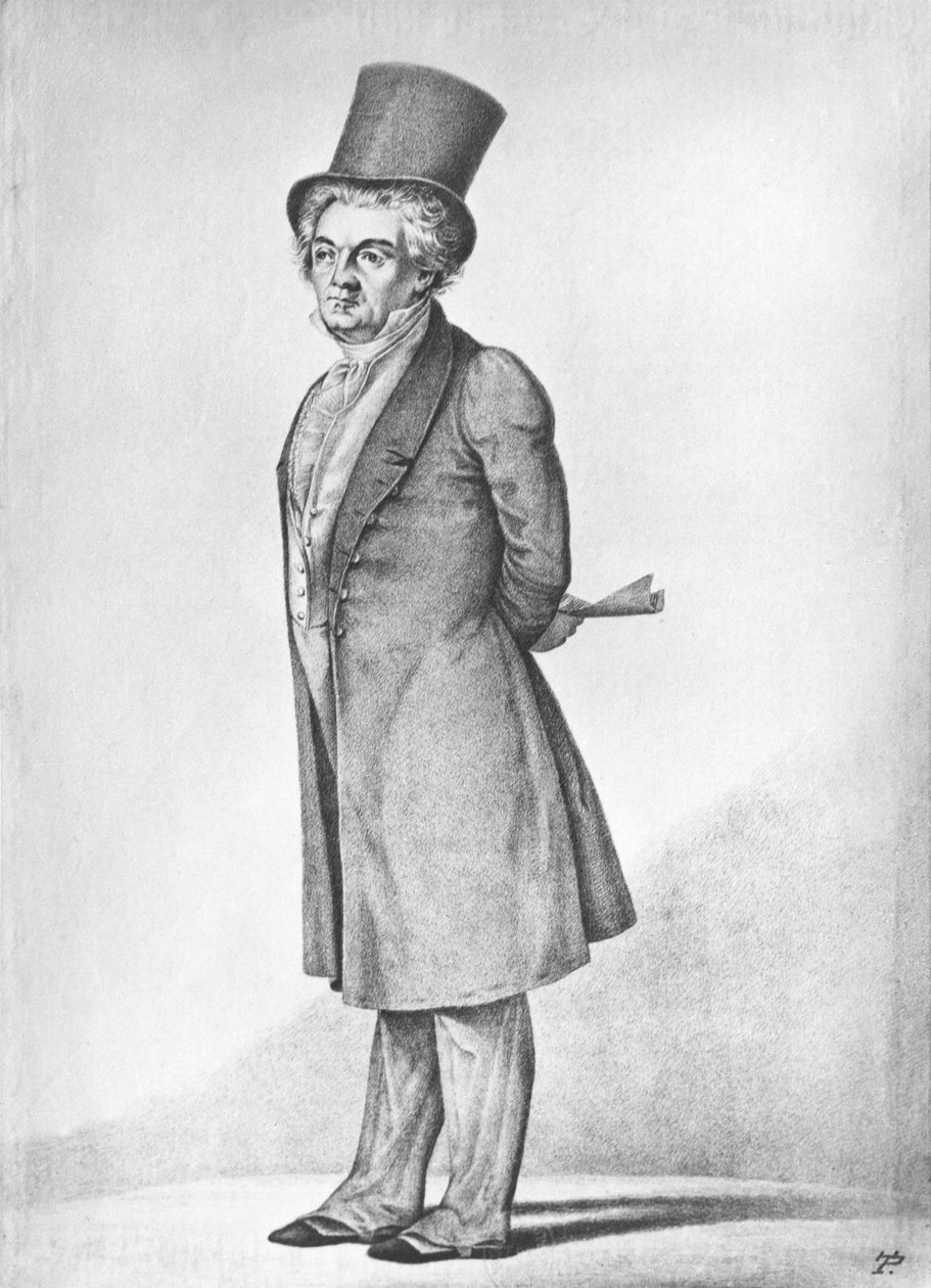 لودفيج فان بيتهوفن (1770-1827) بواسطة المدرسة الألمانية