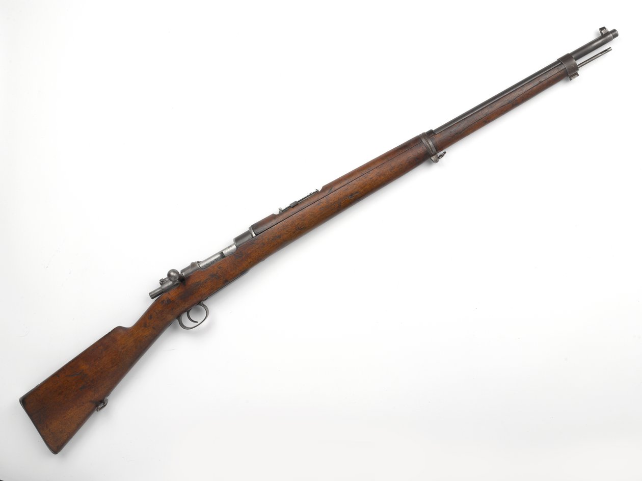 بندقية ماوزر M1896 عيار 7.92 مم 1896 استخدمها الجنرال لويس بوثا بواسطة المدرسة الألمانية