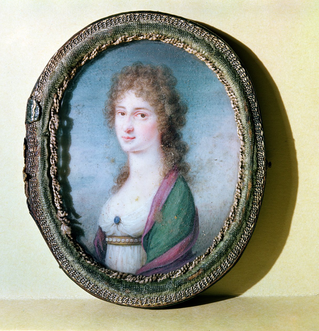 صورة مصغرة للكونتيسة ماري إردودي (1779-1837) (مرحاض على العاج) بواسطة المدرسة الألمانية