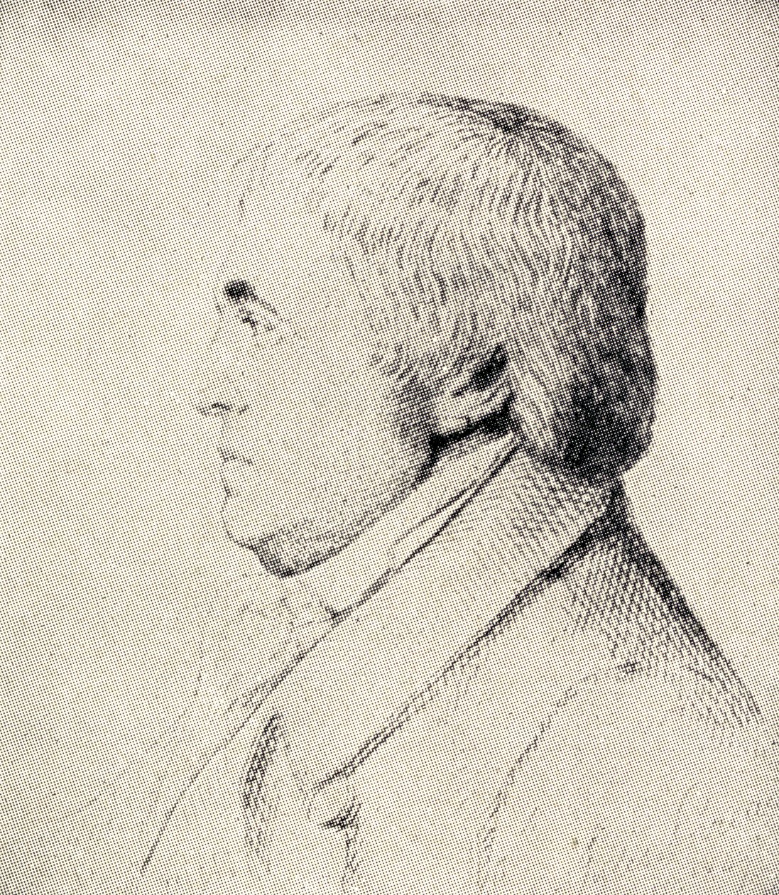 صورة فرانز أنطون ميسمر (1734-1815) طبيب ألماني بواسطة المدرسة الألمانية