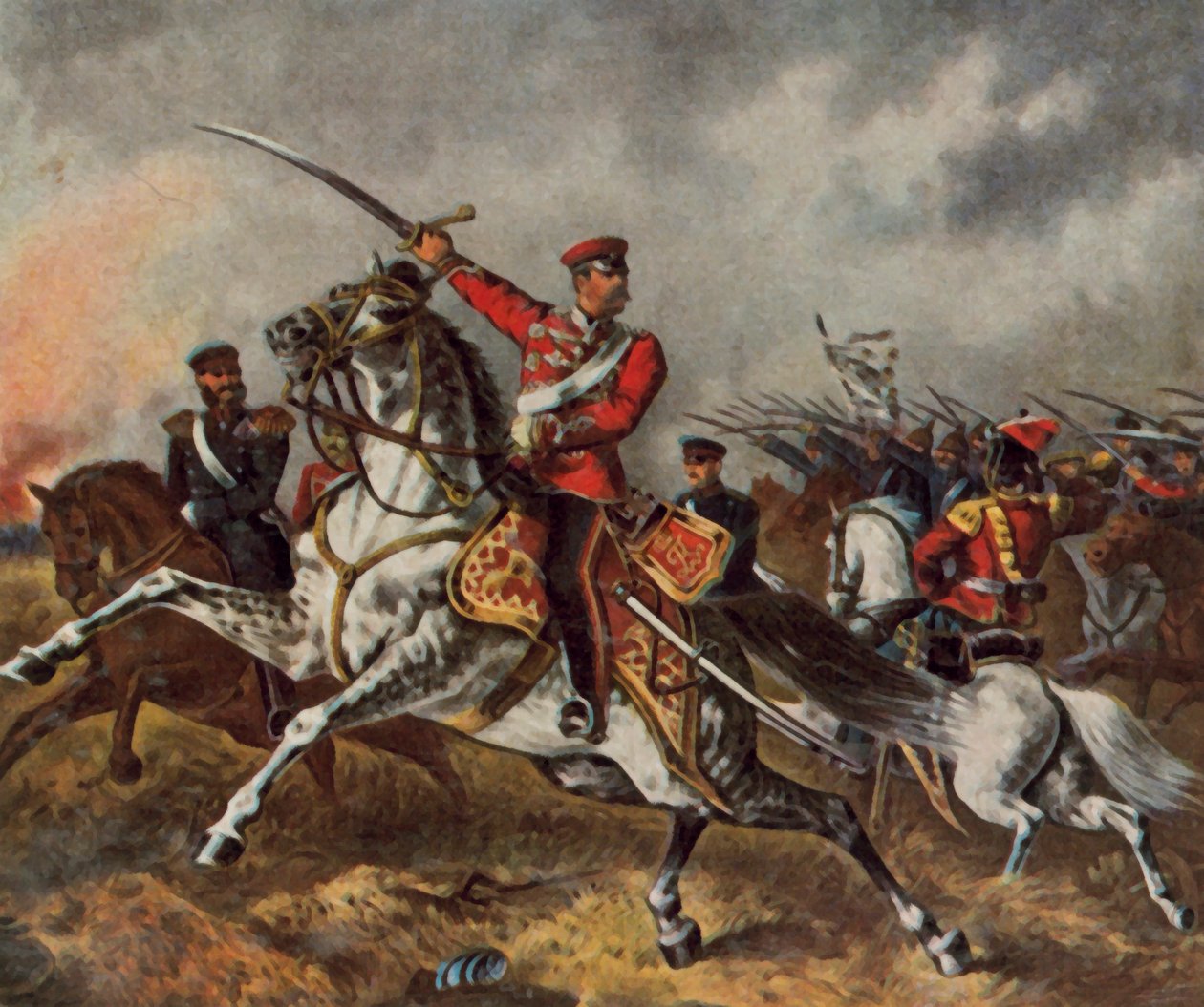 الأمير فريدريش كارل أمير بروسيا بواسطة المدرسة الألمانية