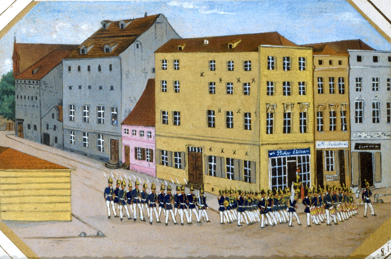 ثكنات المستشفى في سكوتاري ، 1857 بواسطة المدرسة الألمانية