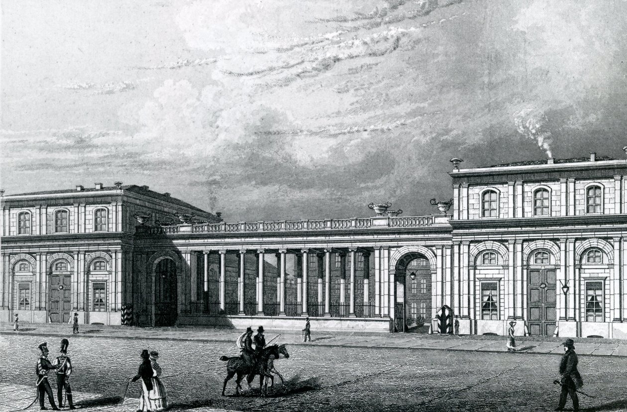 The Prinz-Albrecht-Palais بواسطة المدرسة الألمانية
