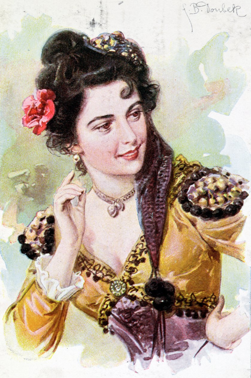Zerline من الأوبرا دون Giovanni بواسطة Wolfgang Amadeus Mozart (1756-91) ، c.1900 بواسطة المدرسة الألمانية