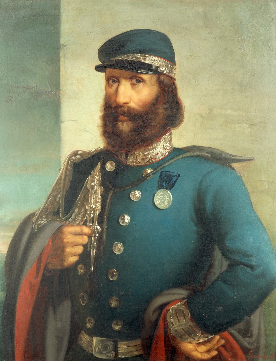 صورة جوزيبي غاريبالدي (1807-1882) ، بقلم جيرولامو إندونو بواسطة جيرولامو إندونو