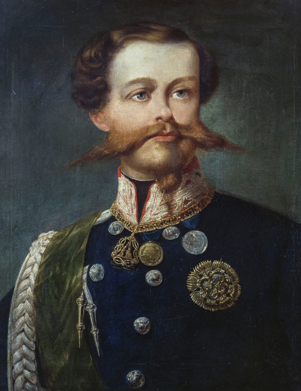صورة فيكتور عمانويل الثاني (1820-1878) ، ملك إيطاليا ، بقلم جيرولامو إندونو ، زيت على قماش بواسطة جيرولامو إندونو