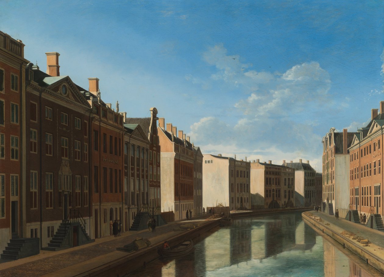 منظر Herengracht في أمستردام بواسطة جيريت أدريانينز بيركهايد