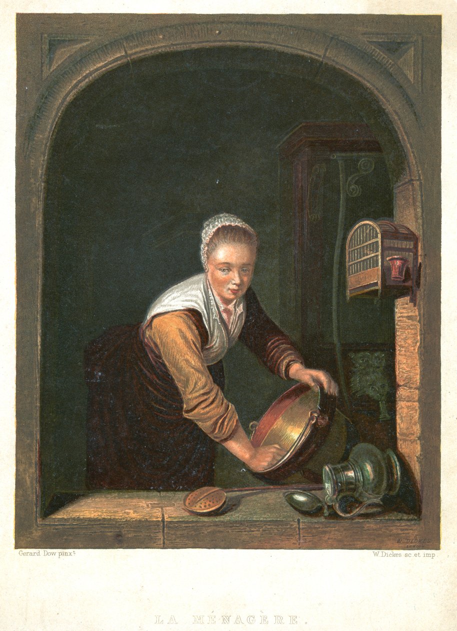 لا ميناجير ، c1630-1670 بواسطة جيريت دو