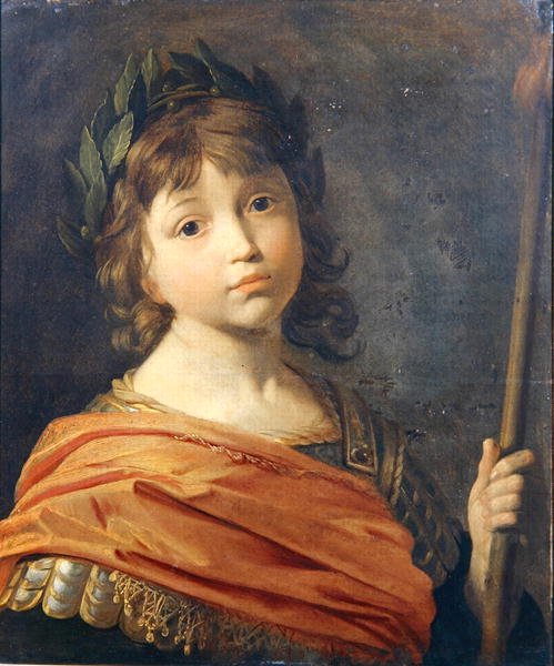الأمير روبرت (1619-1682) عندما كان صبيًا مثل المريخ (زيت على قماش) بواسطة جيريت فان هونثورست