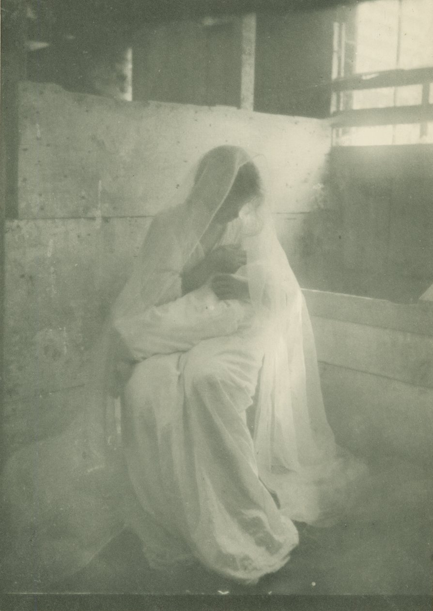 The Manger، 1904-14 (حفر ضوئي) بواسطة البيرة جيرترود الجبن