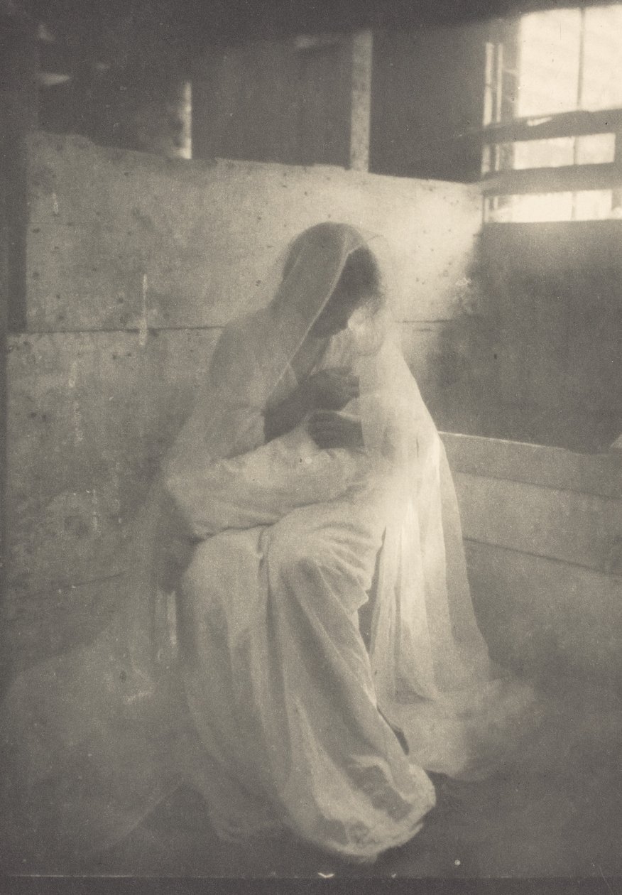 المهد ، حوالي عام 1900. بواسطة البيرة جيرترود الجبن