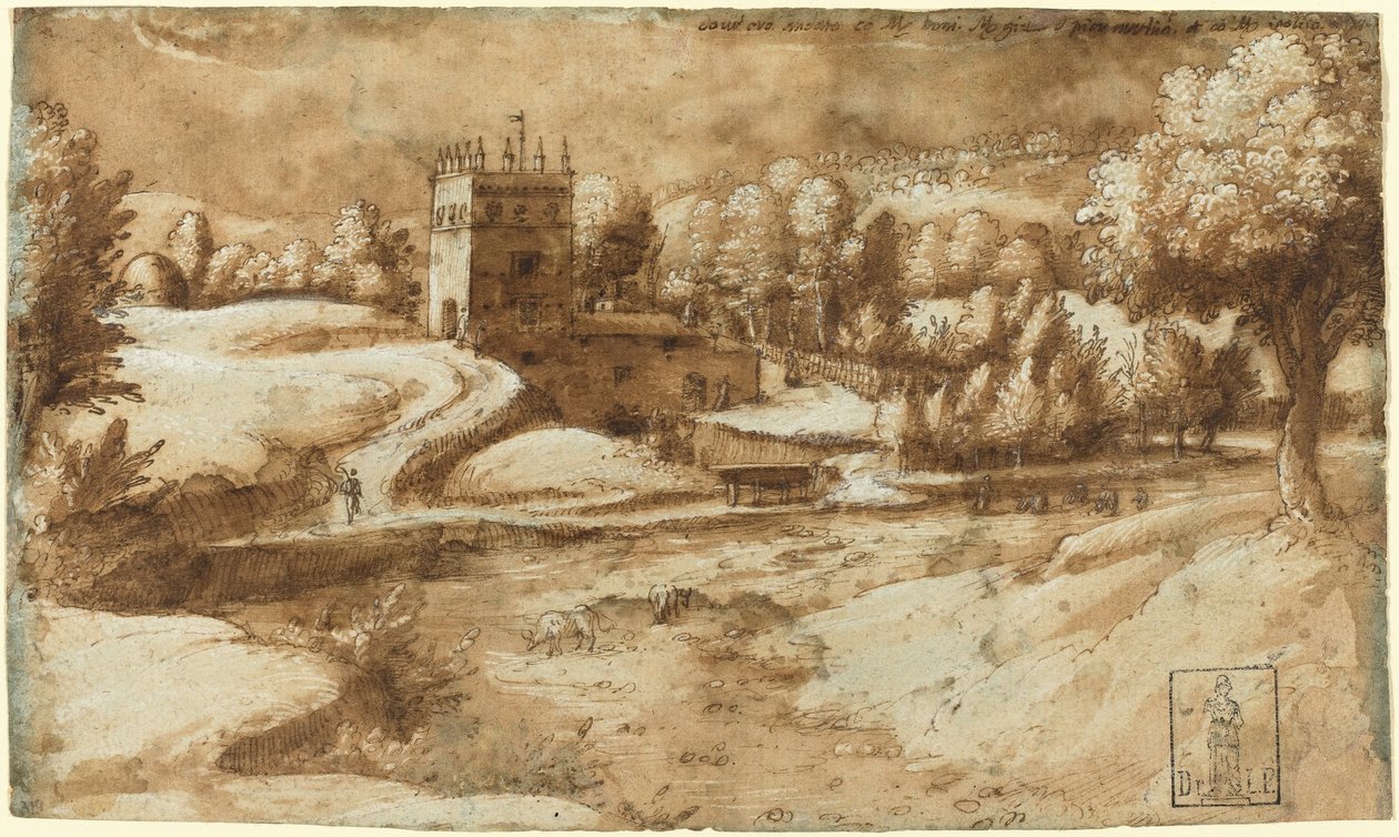 عرض بالقرب من Rosora di Serra San Quirico بواسطة غيراردو سيبو