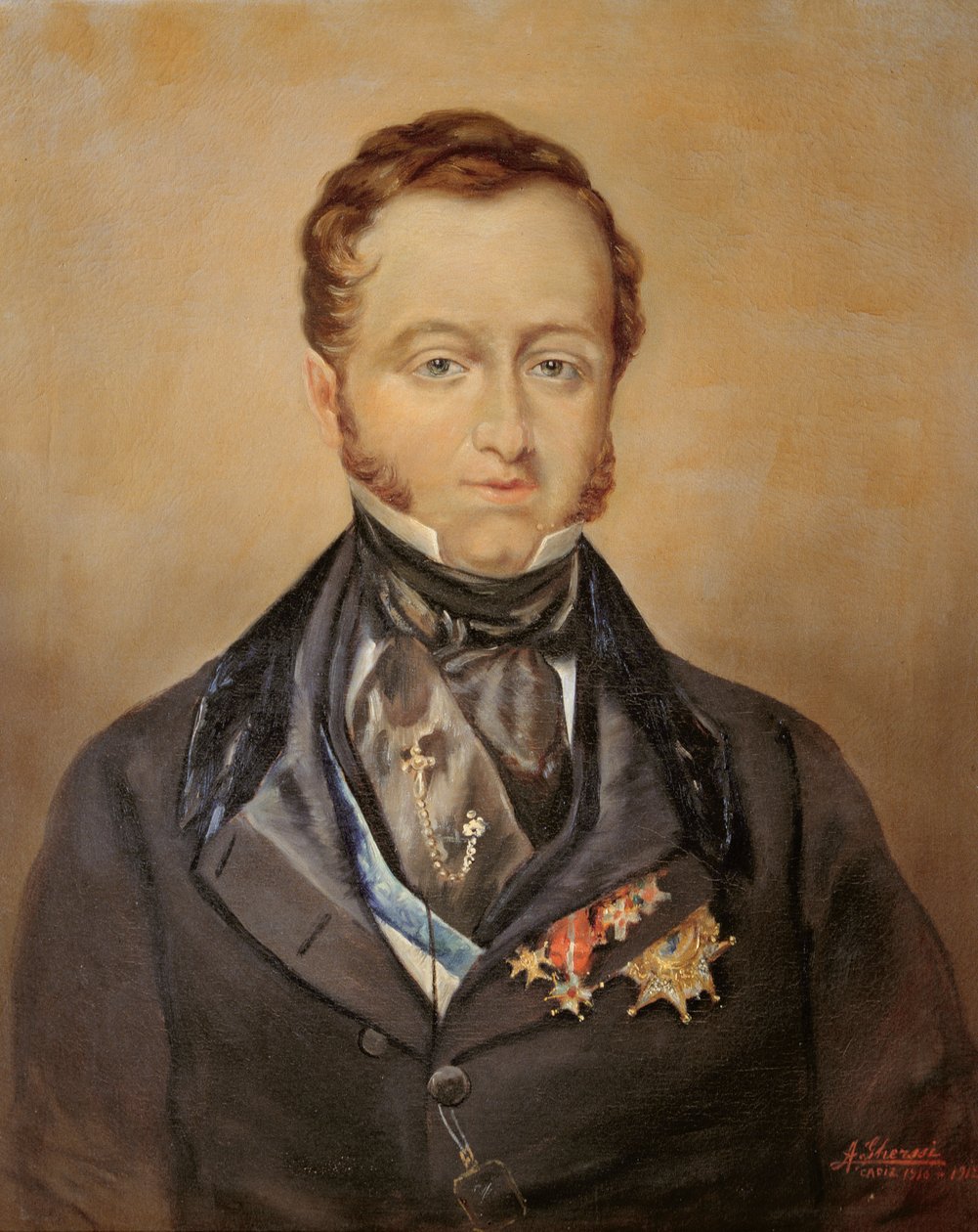 صورة للمدعى خوسيه ماريا كويبو ديل لانو رويز دي سارافيا (1768-1843) كونت تورينو بواسطة غيرسي (بعد)
