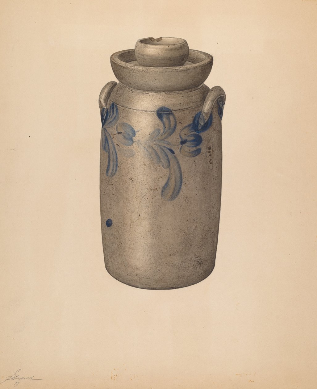 زبدة الزبدة ، c. 1940. بواسطة جياسينتو كابيلي