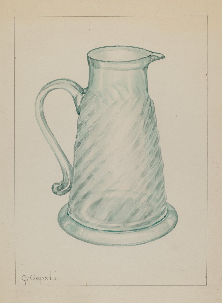 إبريق دبس ، ح. 1937. بواسطة جياسينتو كابيلي