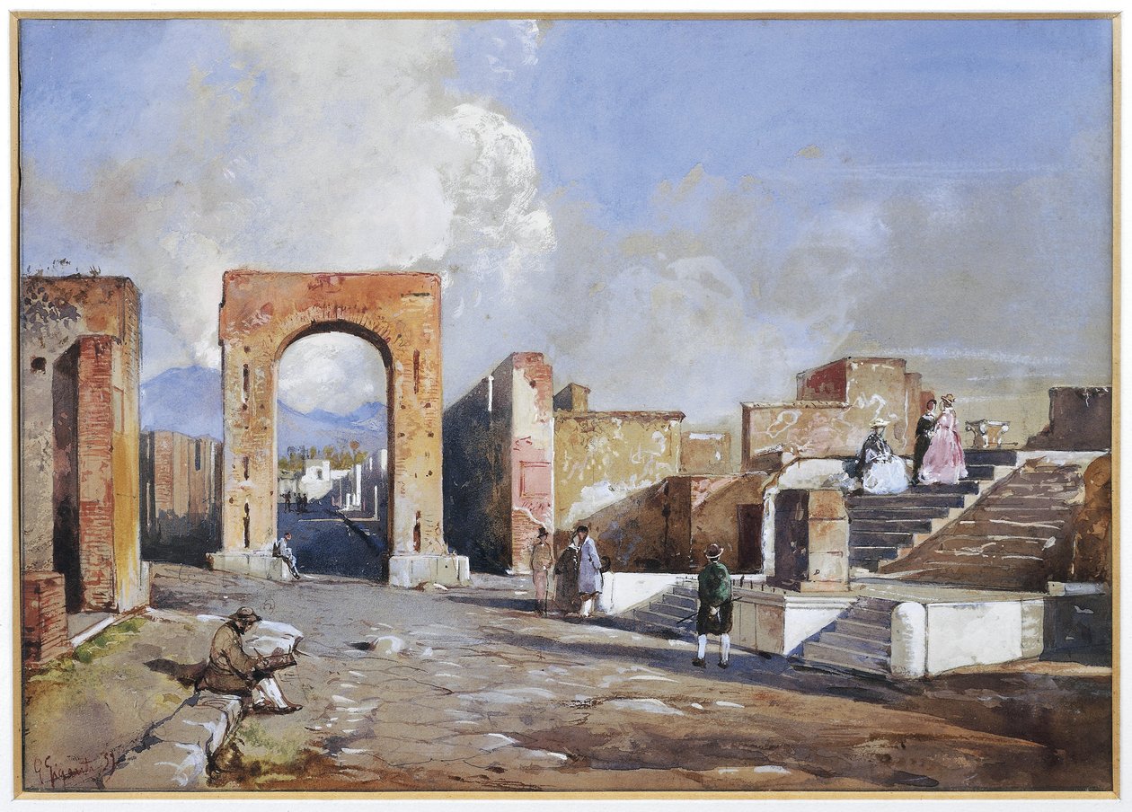 Italy, Excavations of Pompei بواسطة جياسينتو جيجانتي