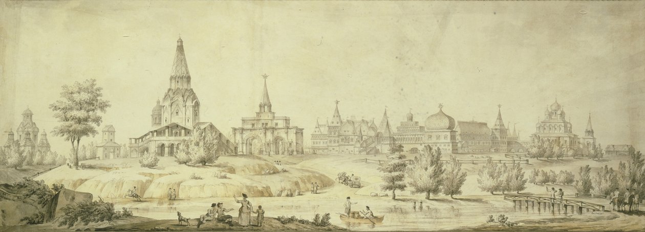 عرض Kolomenskoye ، 1795 بواسطة جياكومو أنطونيو دومينيكو كورينغي