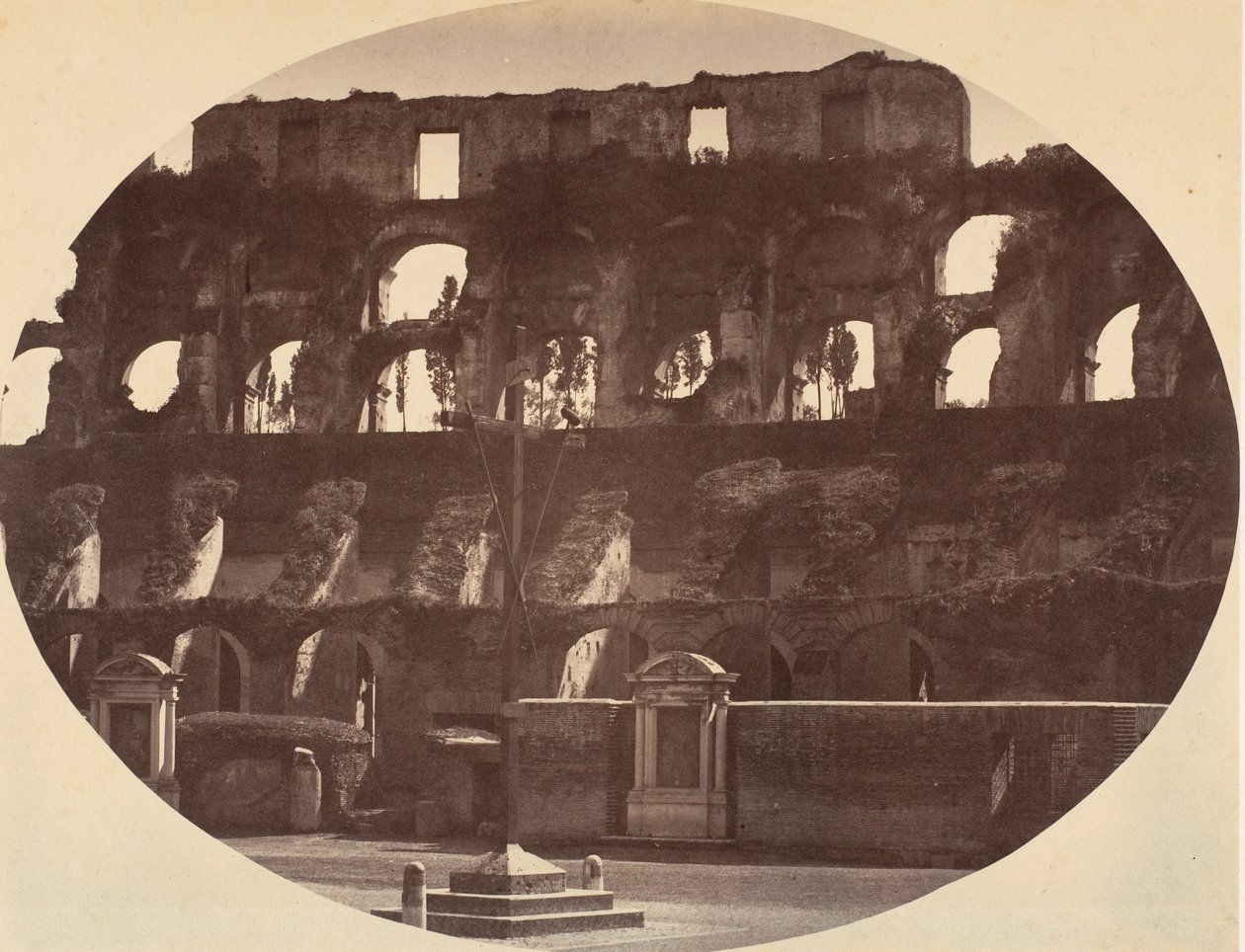 داخل الكولوسيوم ، 1850. بواسطة جيامباتيستا ألتادونا