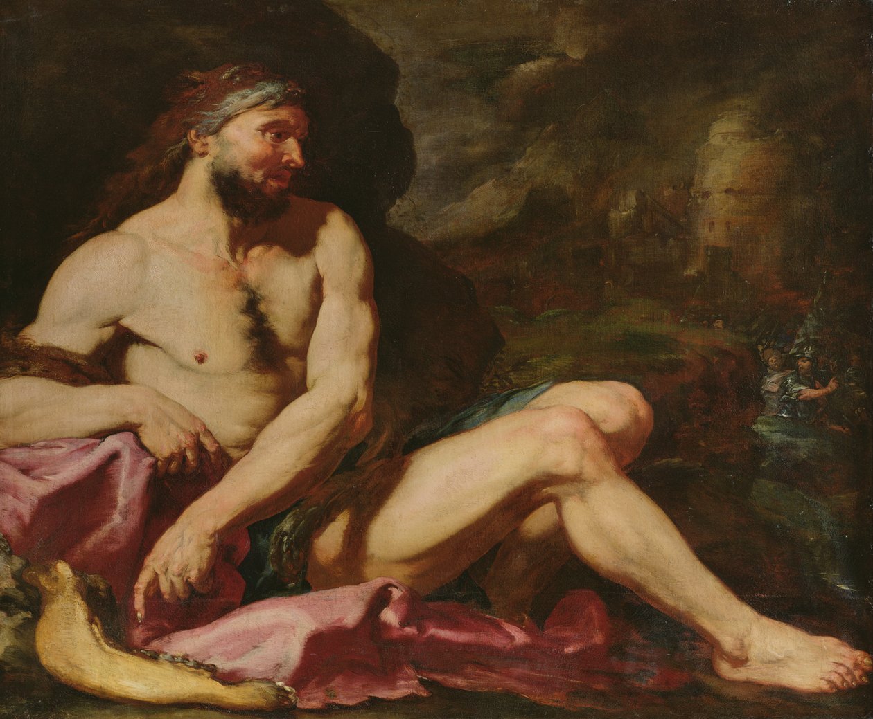 شمشون منتصر بواسطة Giambattista Langetti