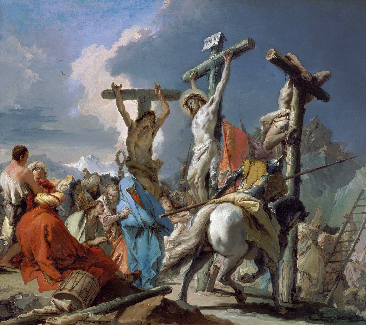 الصلب بواسطة Giambattista Tiepolo