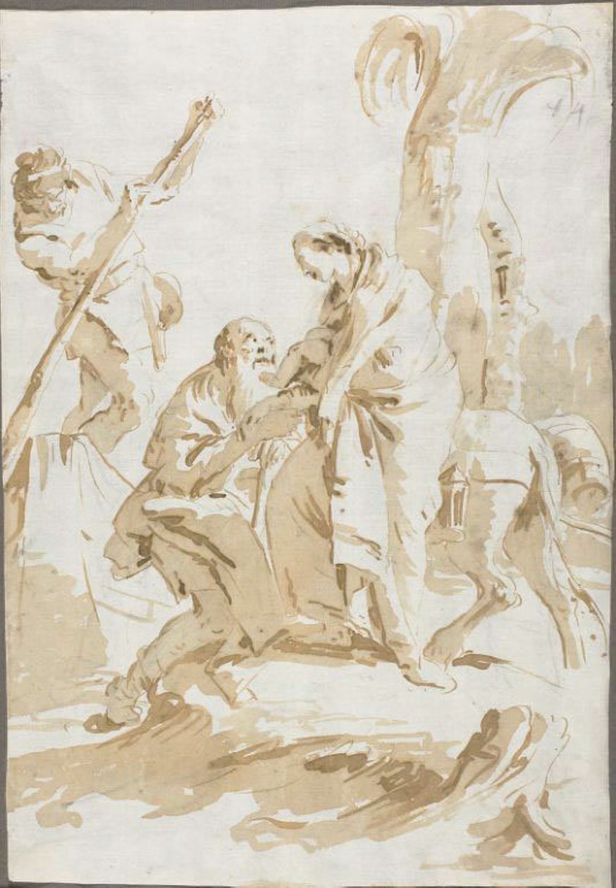 الرحلة إلى مصر بواسطة Giambattista Tiepolo