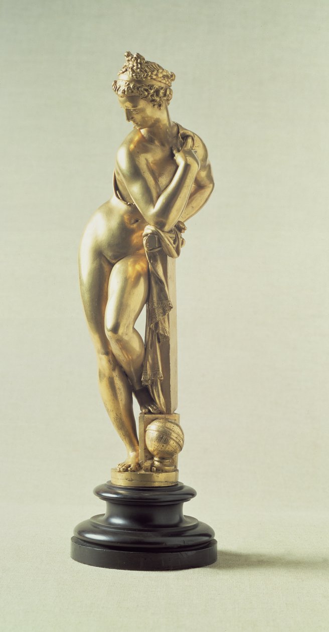 علم الفلك ، ممثلة بشخصية عارية بواسطة Giambologna