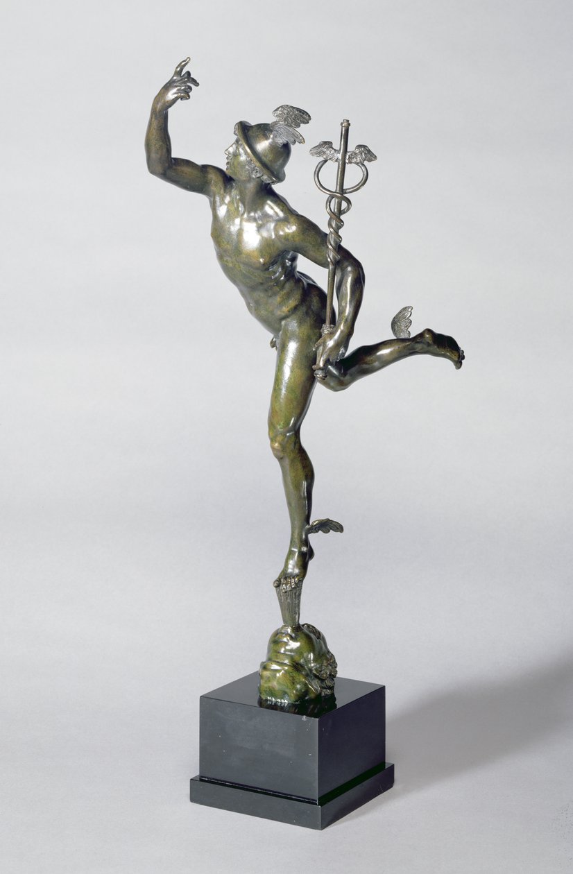 الزئبق ، c.1800-30 (برونزية) بواسطة Giambologna
