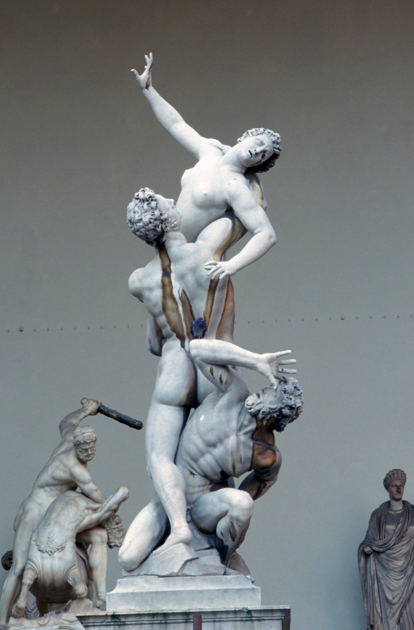 اغتصاب نساء سابين ، c1583 بواسطة Giambologna