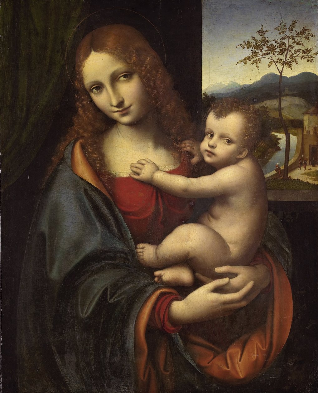 العذراء والطفل ، 1510-1525 بواسطة Giampietrino