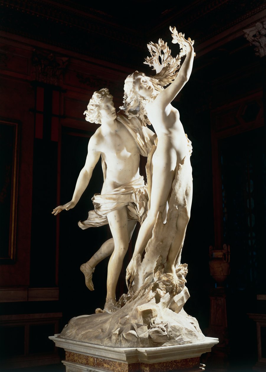 Apollo and Daphne بواسطة جيان لورينزو بيرنيني
