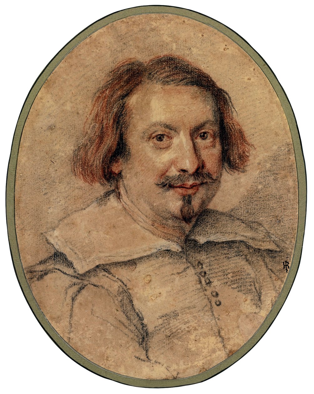 صورة لأوتافيانو كاستيلي بار بيرنيني ، جيانلورنزو (1598-1680) ، - الطباشير الأسود والتفاؤل على الورق ، 24.5 × 19 - مجموعة خاصة بواسطة جيان لورينزو بيرنيني