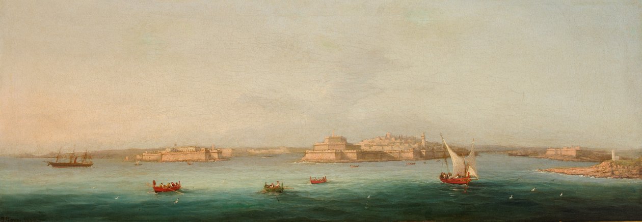 جراند هاربور ، مالطا ، 1869 بواسطة جيانسينتو جياني