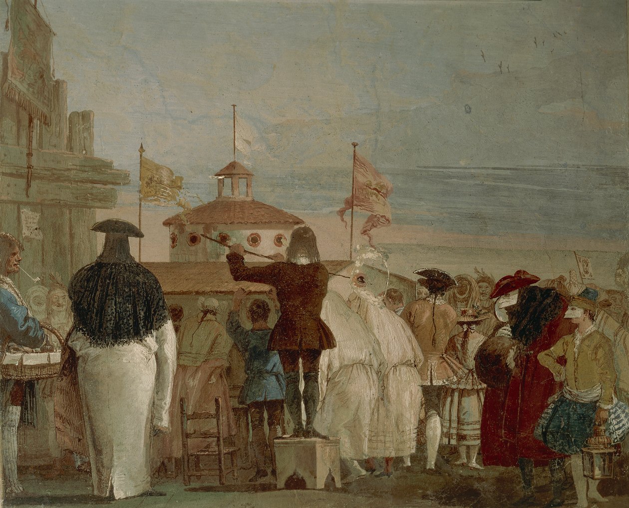 The new world (Venetian carnival) بواسطة جياندومينيكو تيبولو