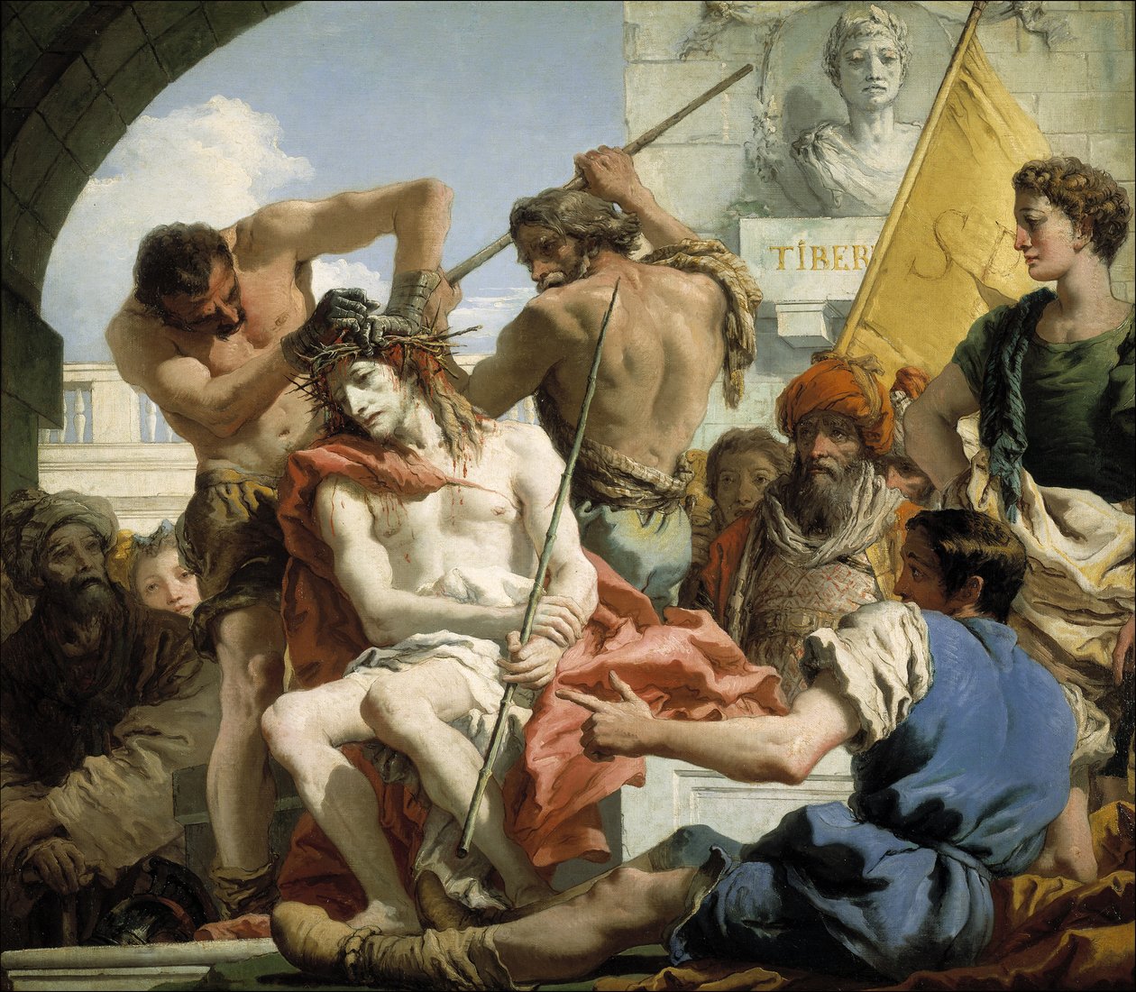توج المسيح بأشواك 1772 بواسطة جيوفاني دومينيكو تيبولو