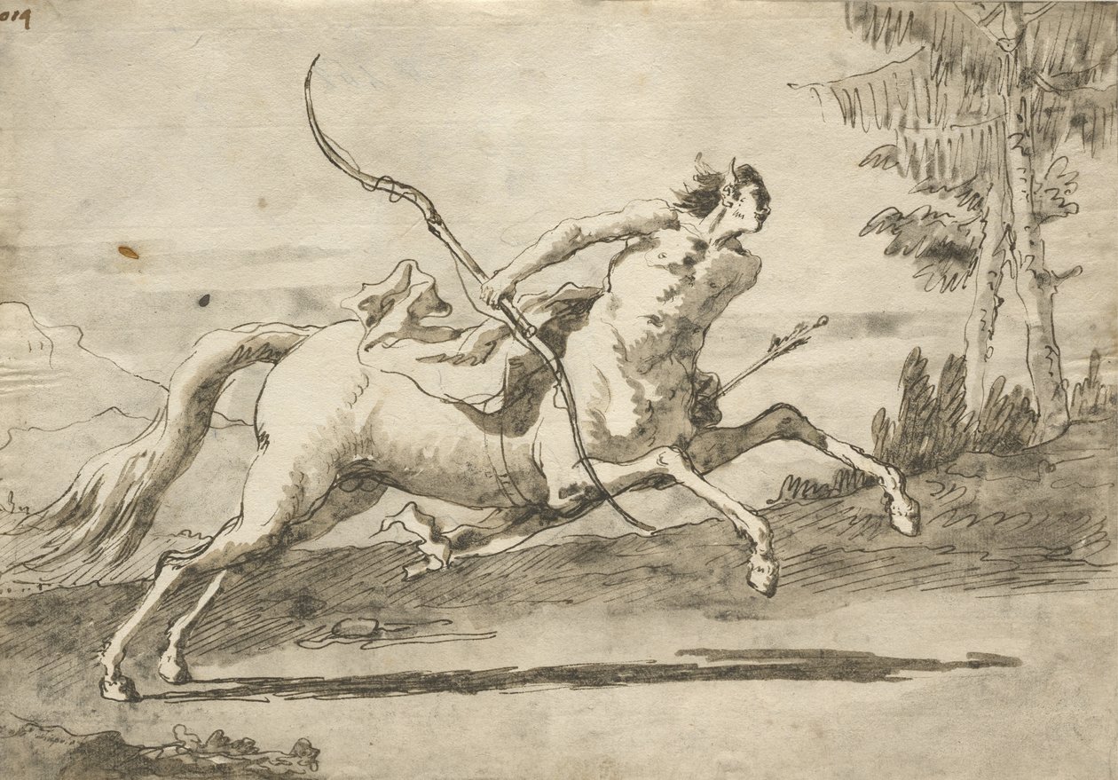 جالوبينج سنتور ، c.1755-65 بواسطة جيوفاني دومينيكو تيبولو