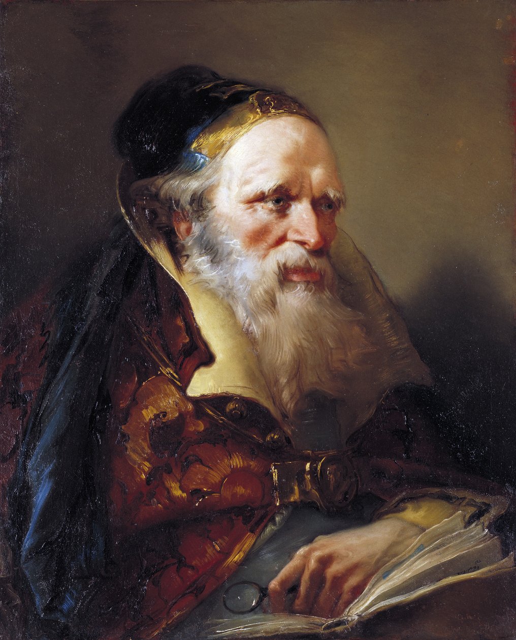 رئيس الفيلسوف ، c.1750-60 بواسطة جيوفاني دومينيكو تيبولو