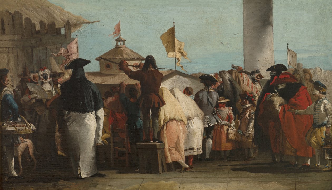موندو نوفو ، كاليفورنيا 1764-1765 بواسطة جيوفاني دومينيكو تيبولو