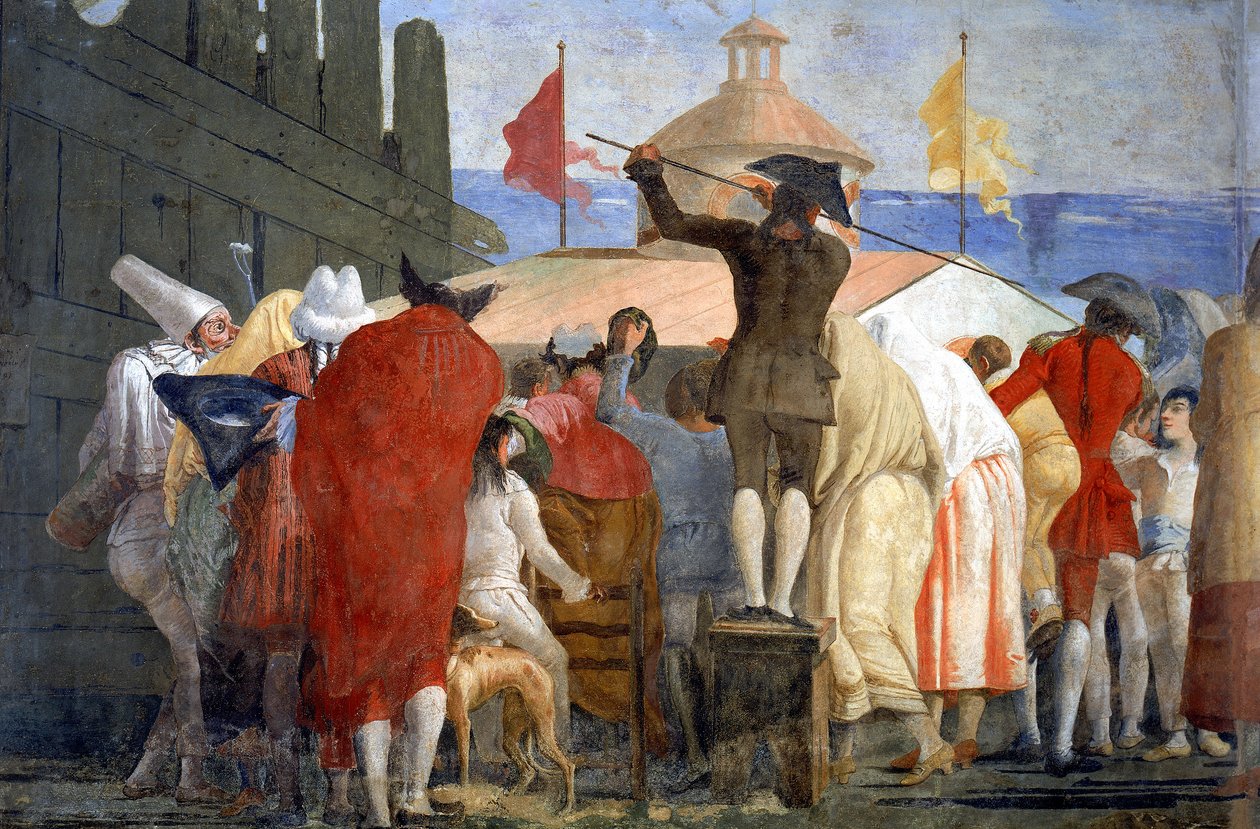 العالم الجديد ، 1791-97 (انظر أيضًا 60391) بواسطة جيوفاني دومينيكو تيبولو