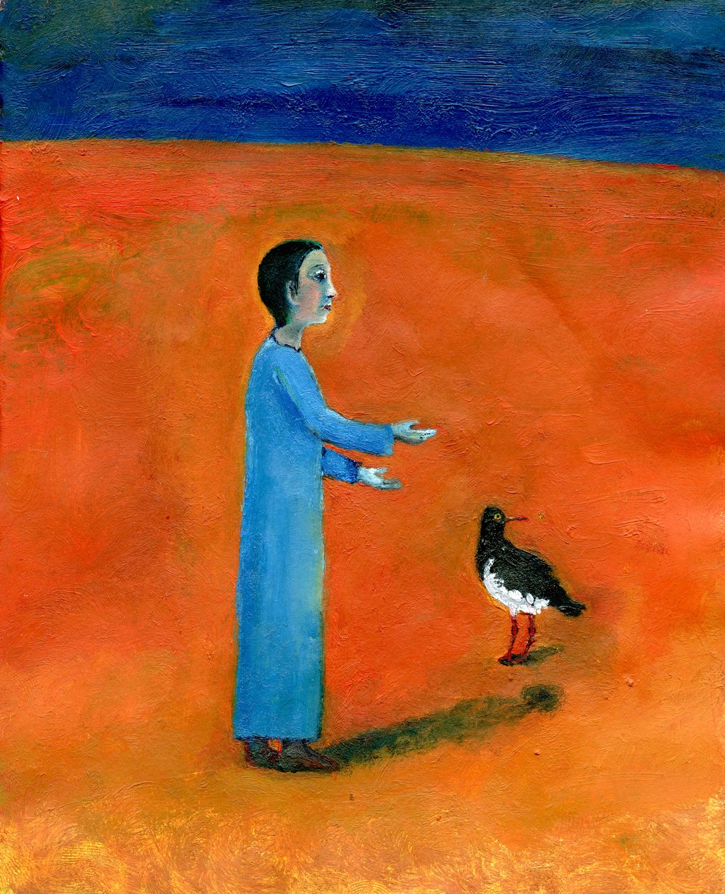 أويستركاتشر ، 2005 ، (زيت على ورق) بواسطة جيجي سودبيري