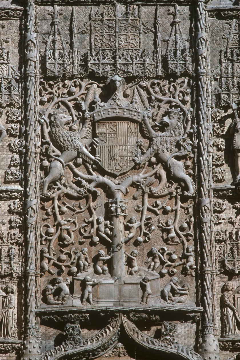 بنيت تفاصيل واجهة المدخل Museo Nacionalde Escultura Religiosa 1488-96 photo بواسطة جيل دي سيلو