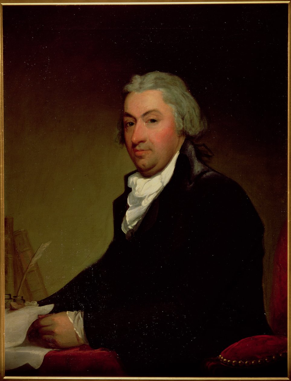 المستشار روبرت ليفينغستون ، c.1794 (زيت على الكتان) بواسطة جيلبرت ستيوارت