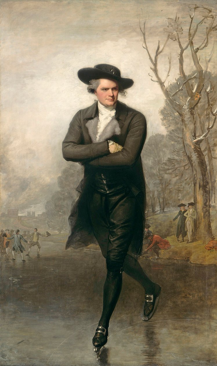 المتزلج (صورة وليام جرانت) ، 1782 بواسطة جيلبرت ستيوارت