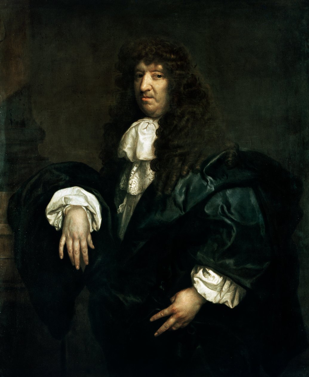 Portrait of Samuel Butler, c.1670-80 (oil on canvas) بواسطة جيلبرت Soest