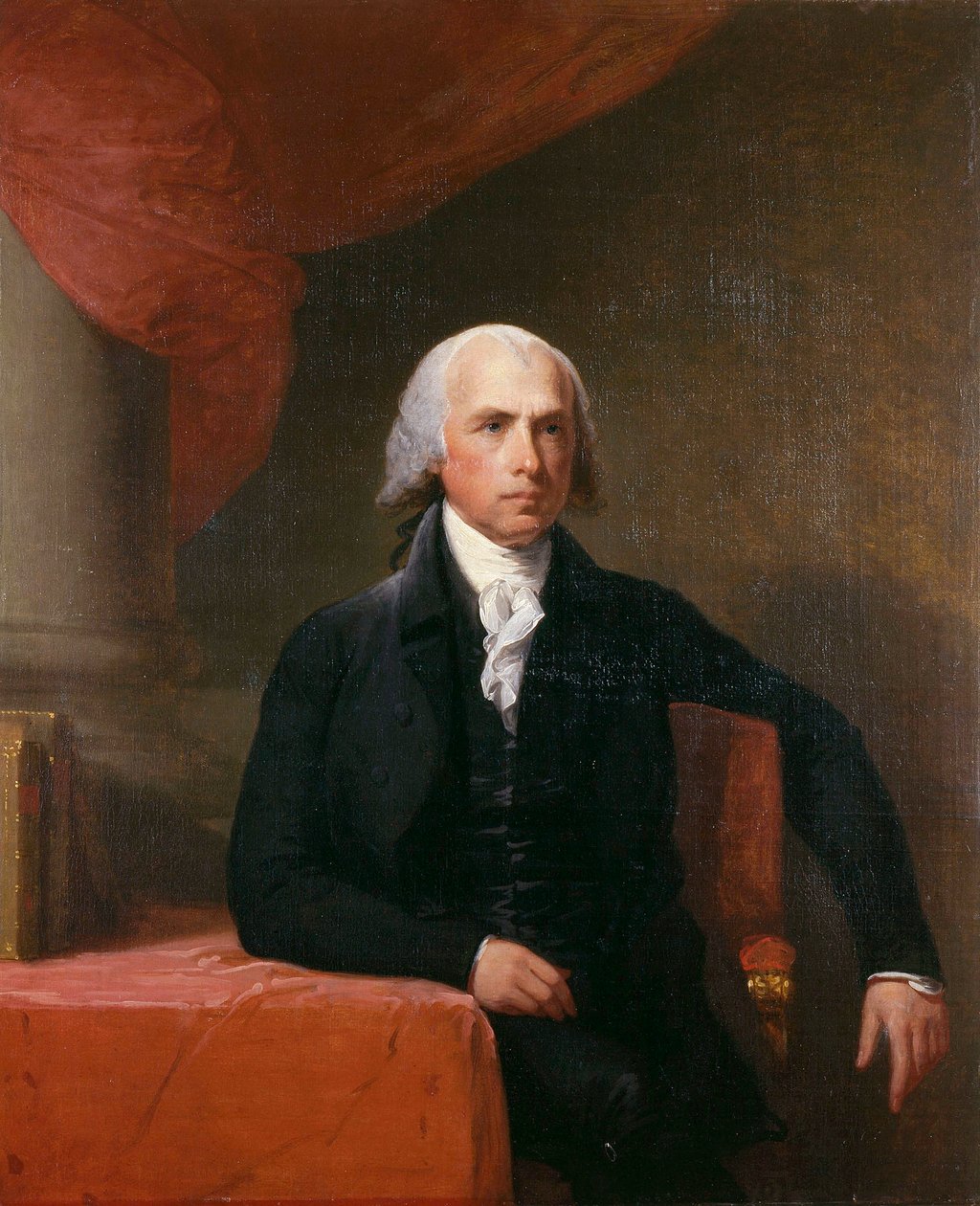 جيمس ماديسون (1751-1836) ، سياسي أمريكي بواسطة جيلبرت ستيوارت